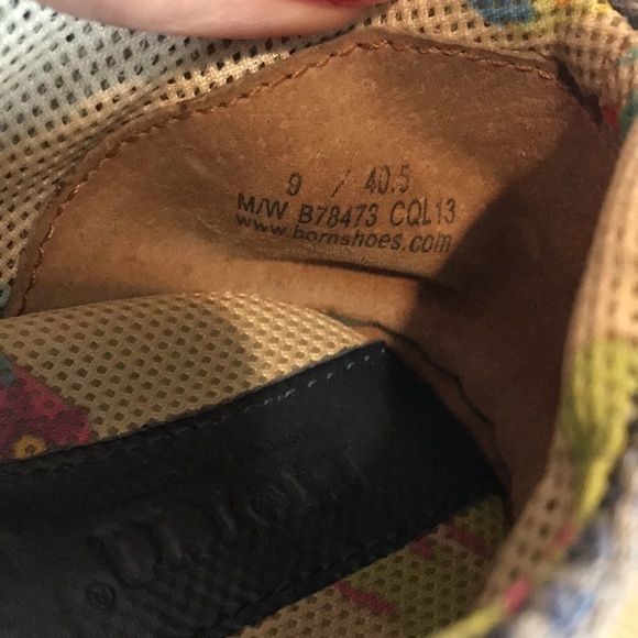 Born Women's Ilisha Sneakers Blue Snake size 9 - Picture 8 of 10